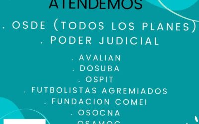 Obras sociales que atendemos

Consultar por otras obras sociales.

Ante cualqui…