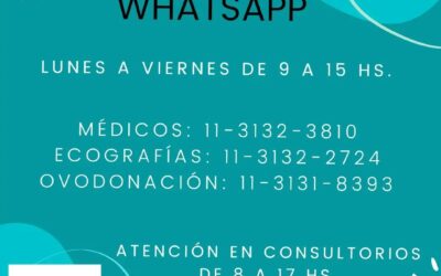 Para turnos por WhatsApp 

Los y las esperamos!…