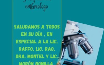 Les deseamos un muy feliz día a todos los embriologos y en especial a las que ha…